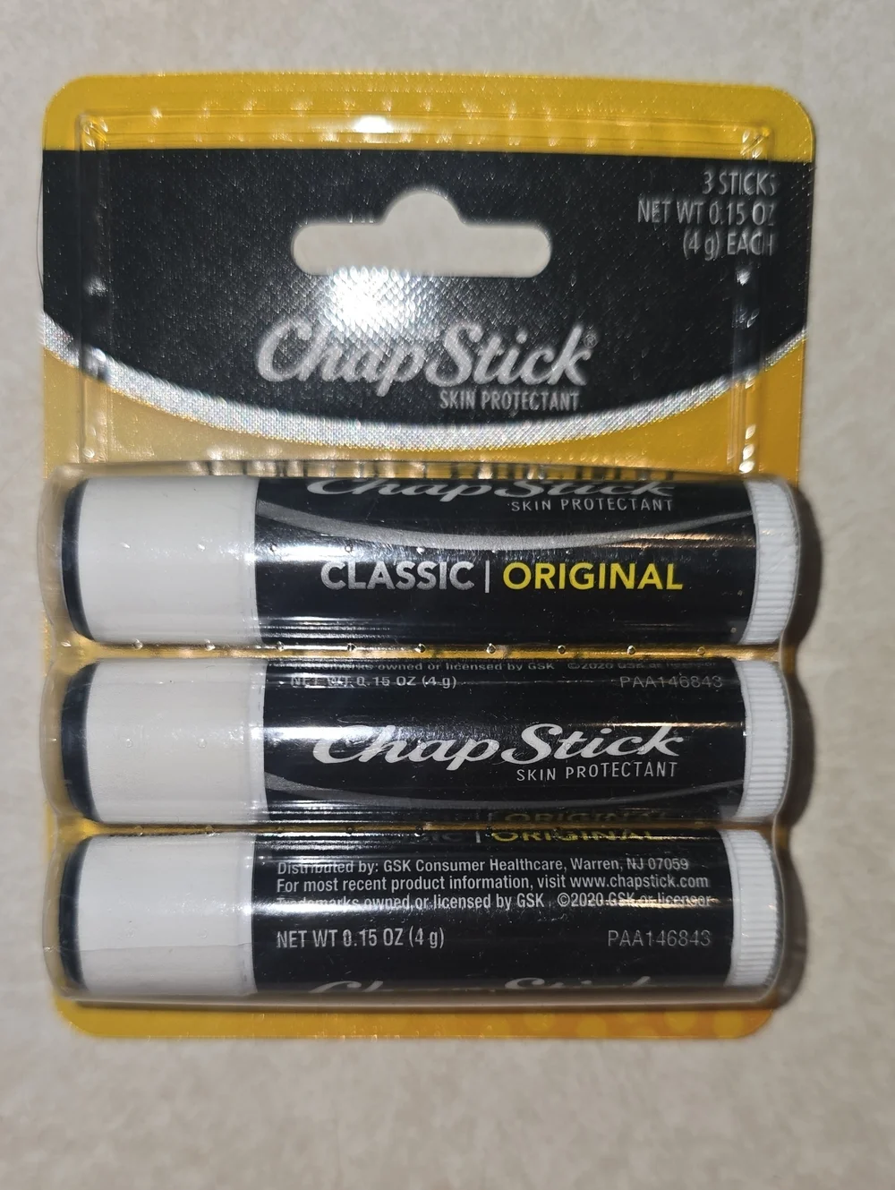 Chapstick Classic 3 Pack